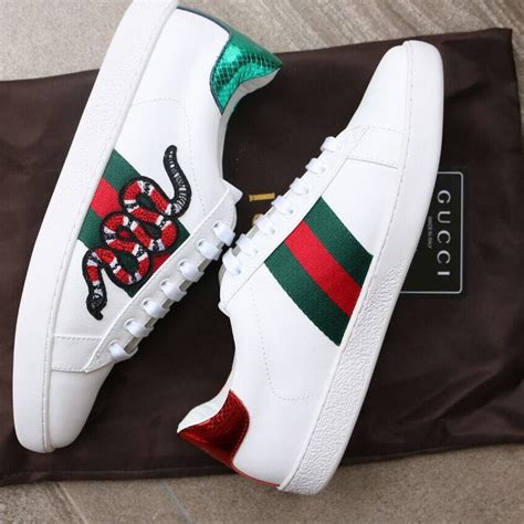 tenis gucci snake replica|are Gucci shoes genuine.